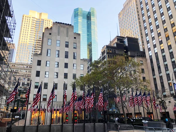 NEW-YORK, UAS 20 november 2020: Manhattan straten halflege straten als gevolg van de Covid -19 pandemie in New York, USA — Stockfoto