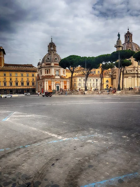 Roma Italia Luglio 2018 Architettura Romana Vista Sulla Città Roma — Foto Stock