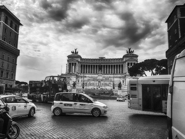 Roma Italia Luglio 2018 Architettura Romana Vista Sulla Città Roma — Foto Stock