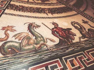 ROME, ITALY 17 Temmuz 2018: Roma, İtalya 'da sanat ve mimari çalışmaları..