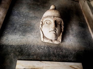 ROME, ITALY 17 Temmuz 2018: Roma, İtalya 'da sanat ve mimari çalışmaları..