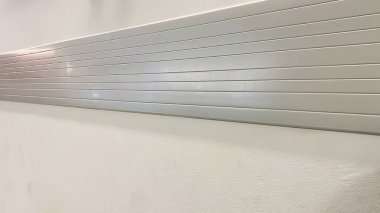 Kliniğin koridoru ve tasarımı. Yüksek kalite fotoğraf.