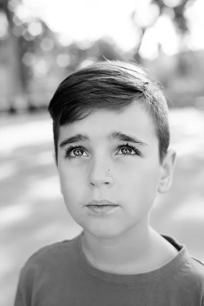 Close up portrait of a handsome boy — Stock Photo, Image