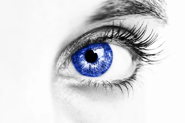 Güzel yorum içeren görünüm mavi gözler