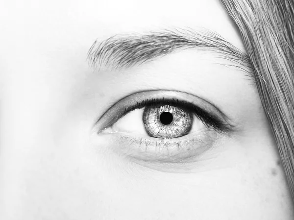 Beautiful insightful look eyes — Stock Photo, Image