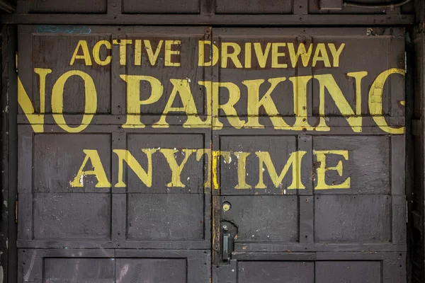 No Parking Anytime Sign — Stock Photo, Image