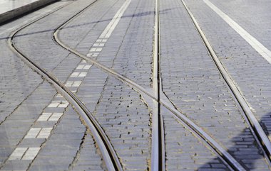 eski tramvay parça