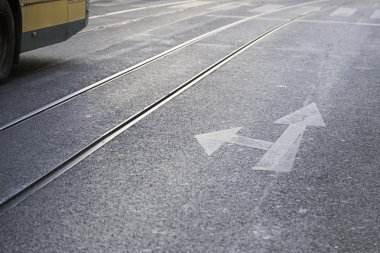 eski tramvay parça