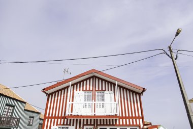 Aveiro tipik bir cephe detay