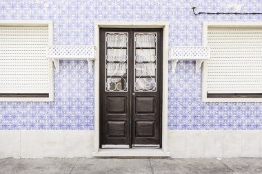 Aveiro tipik bir cephe detay
