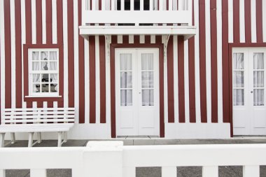 Aveiro tipik bir cephe detay