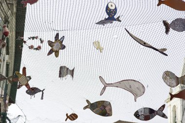 Balık ile dekorasyon