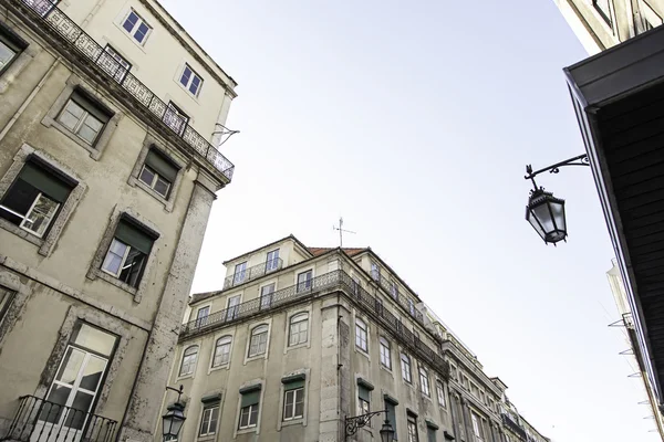 Vieille façade Lisbonne — Photo