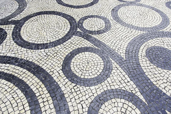 Mosaïque sol pierre — Photo