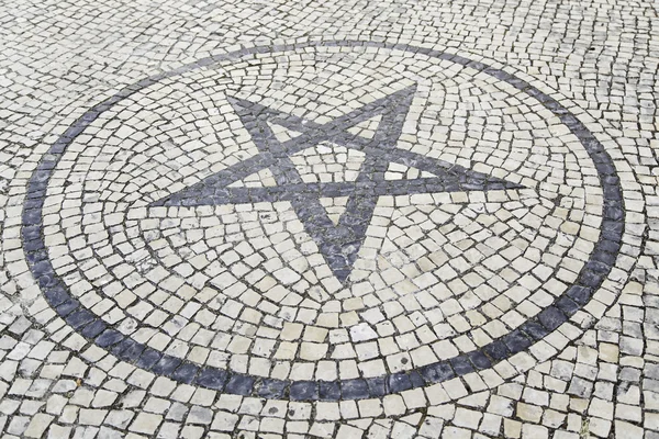 Mosaic floor detail — Stock Photo, Image