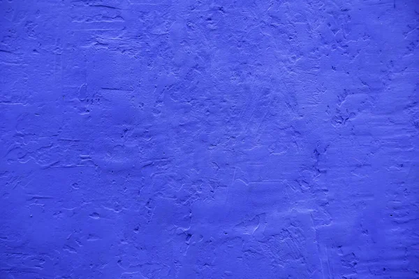 Detalle Pared Pintado Decorado Azul Fachada Exterior — Foto de Stock