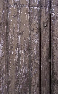 Ahşap tahtalarla döşenmiş duvarların ayrıntıları, adap.