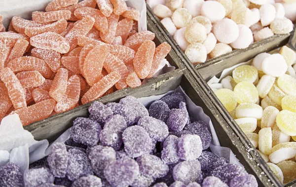 Jellies in a market — Stock Photo, Image