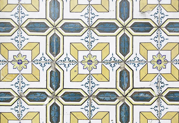 Típicos azulejos antiguos de Lisboa —  Fotos de Stock