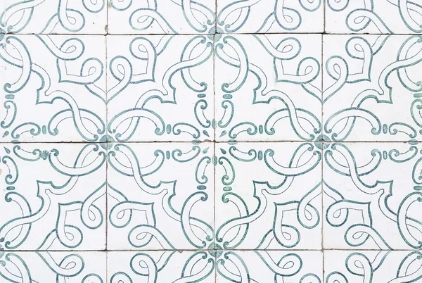 stock image Typical old Lisbon tiles