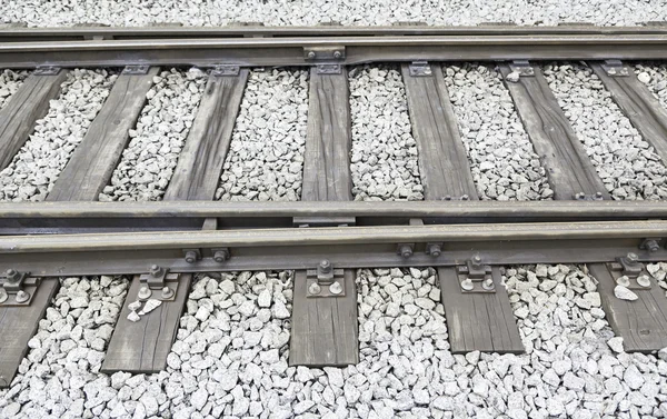 Oude trein tracks — Stockfoto