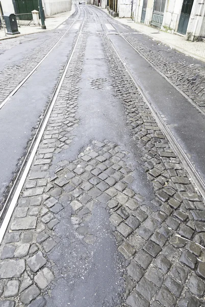 Oude straat van Lissabon — Stockfoto