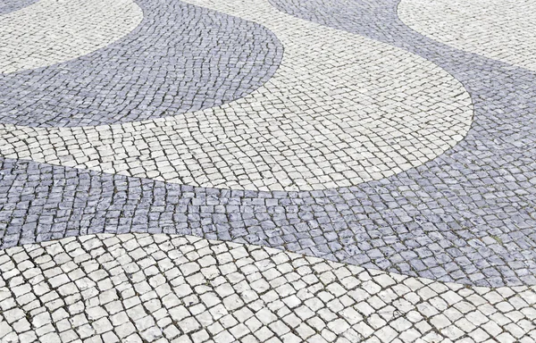 Typical stone floor of Lisbon — Stock Photo, Image