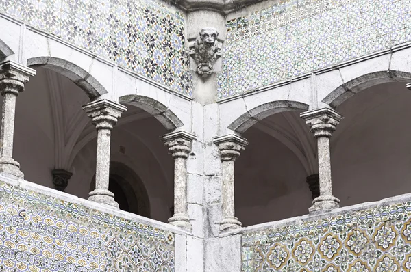 Interiér hradu v Sintře — Stock fotografie