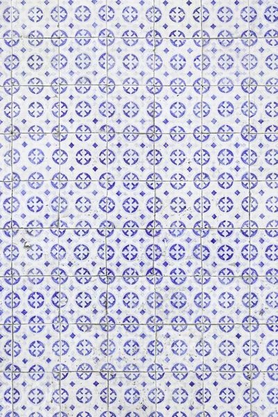 Típicos azulejos antiguos de Lisboa — Foto de Stock