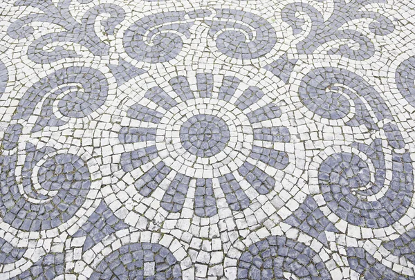 Mozaik tipikus Lisszabon — Stock Fotó