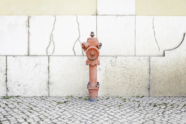 Fire hydrant in a city — Stock Photo, Image