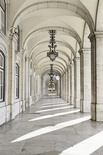 Bir Lizbon Meydanı alıntılar — Stok fotoğraf