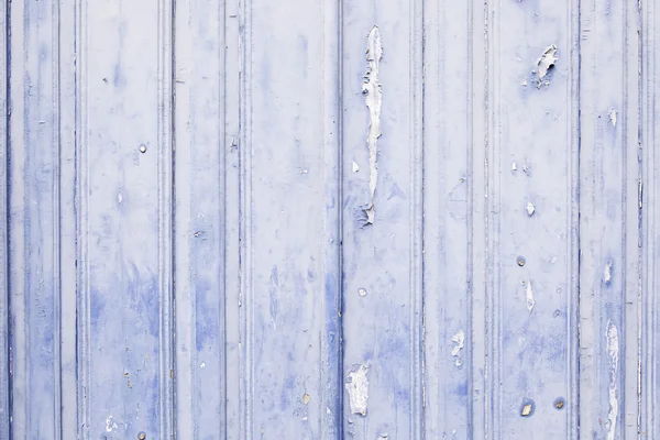 Madera pintada azul viejo — Foto de Stock