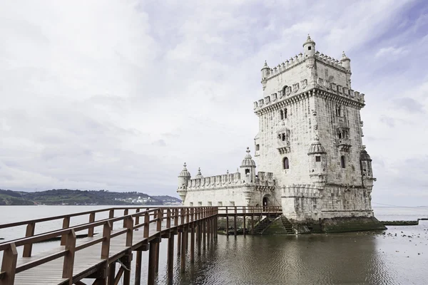 Torre Belem sul fiume Tago — Foto Stock