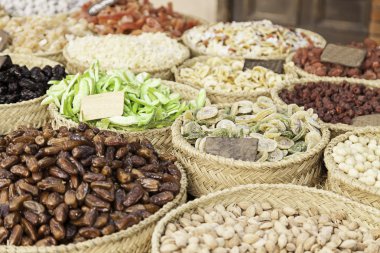 Bir Pazar içinde fındık