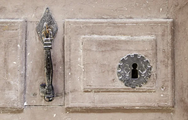 Ancienne serrure de porte — Photo