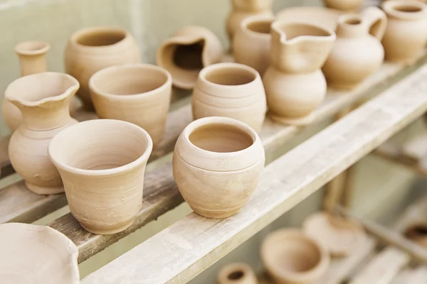 Řemeslníci hliněné nádoby — Stock fotografie
