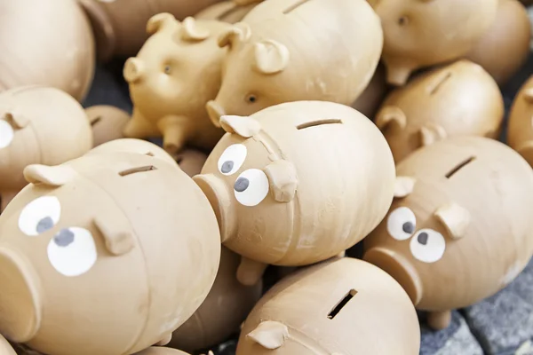 Ceramic piggy bank — Stock Photo, Image