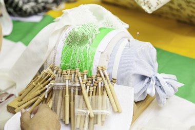 Geleneksel bobin dantel