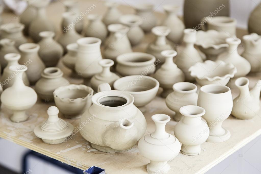 Handmade clay pots Stock Photo by ©esebenephoto 80871000