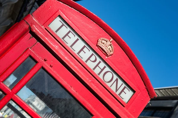 Τυπικό τηλεφωνικό θάλαμο London — Φωτογραφία Αρχείου