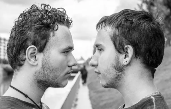 Casal gay — Fotografia de Stock