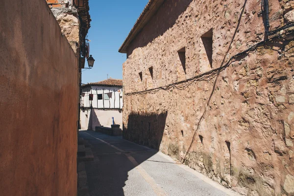 Rua em Siguenza, Guadalajara — Fotografia de Stock