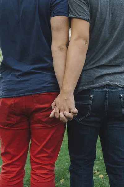 Gay paar — Stockfoto