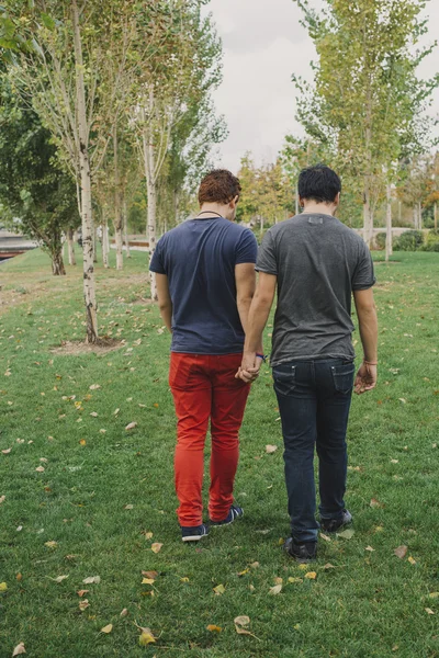 Casal gay — Fotografia de Stock