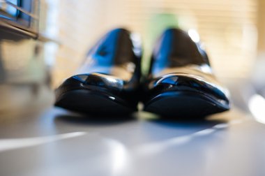 Siyah mamülleri Ayakkabı