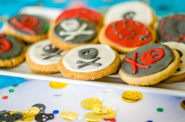 pirate party cookies