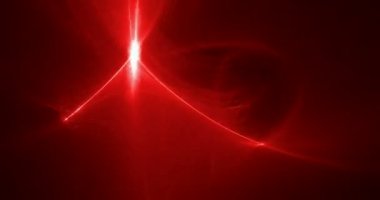 4 k ışık efektleri dijital parçacık animasyon