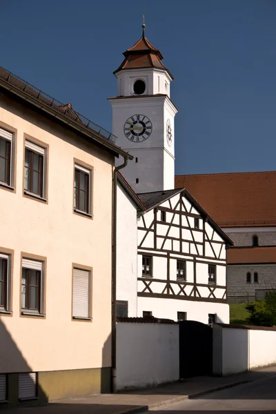 Dollnstein in Altmuehltal in Germania — Foto Stock