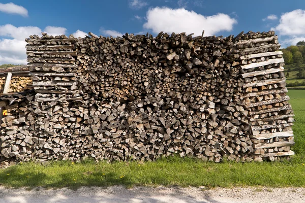 Pile de bois — Photo